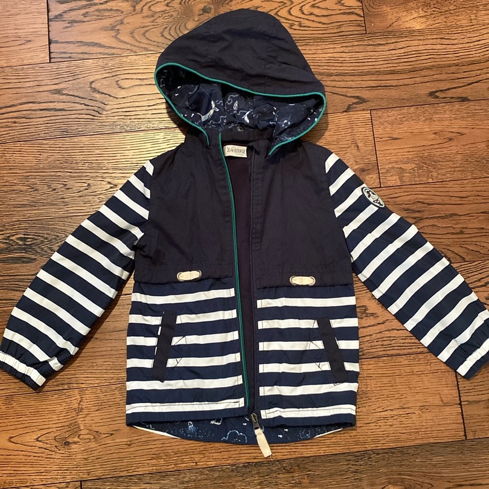 Jean Bourget raincoat, size 4